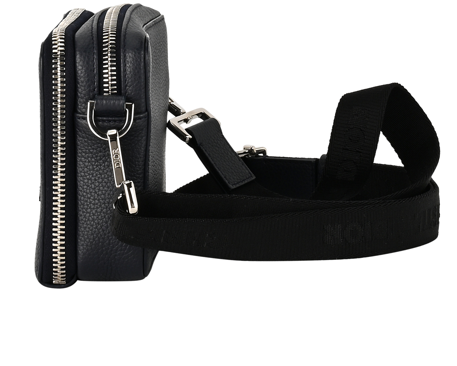 Messenger Pouch, &pound;895, Handbags, Blue, Leather, Bottom view